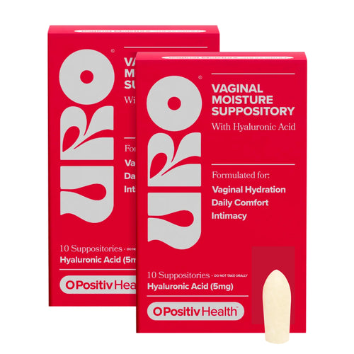 URO - Vaginal Moisture Suppository - 2 Boxes