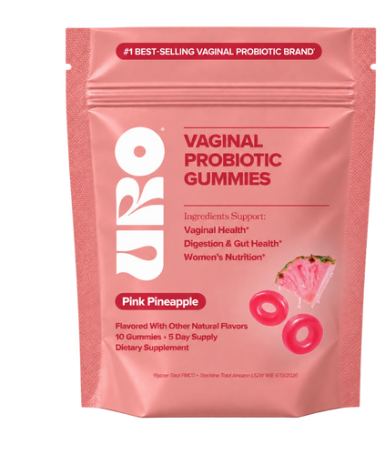 URO VP Gummy Pineapple Pouch - 10 counts (5 days)