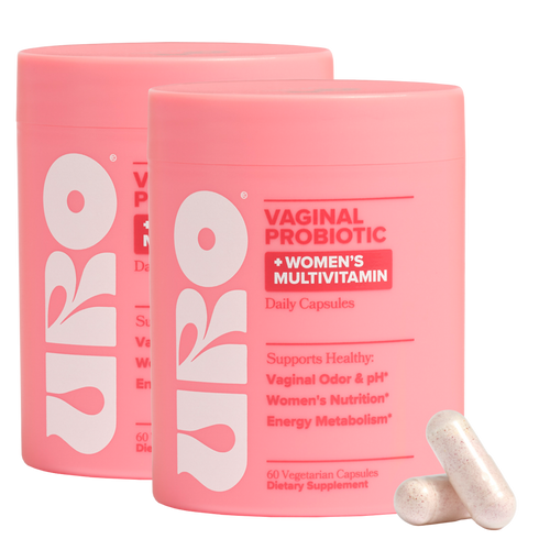 URO - Vaginal Probiotic + Multivitamin Capsules - 2 Bottle Subscription